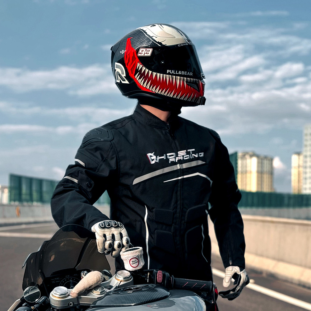 Motorcycle Gear Jacket And Pants - GHOST RACING Jaket Motor Pria Celana