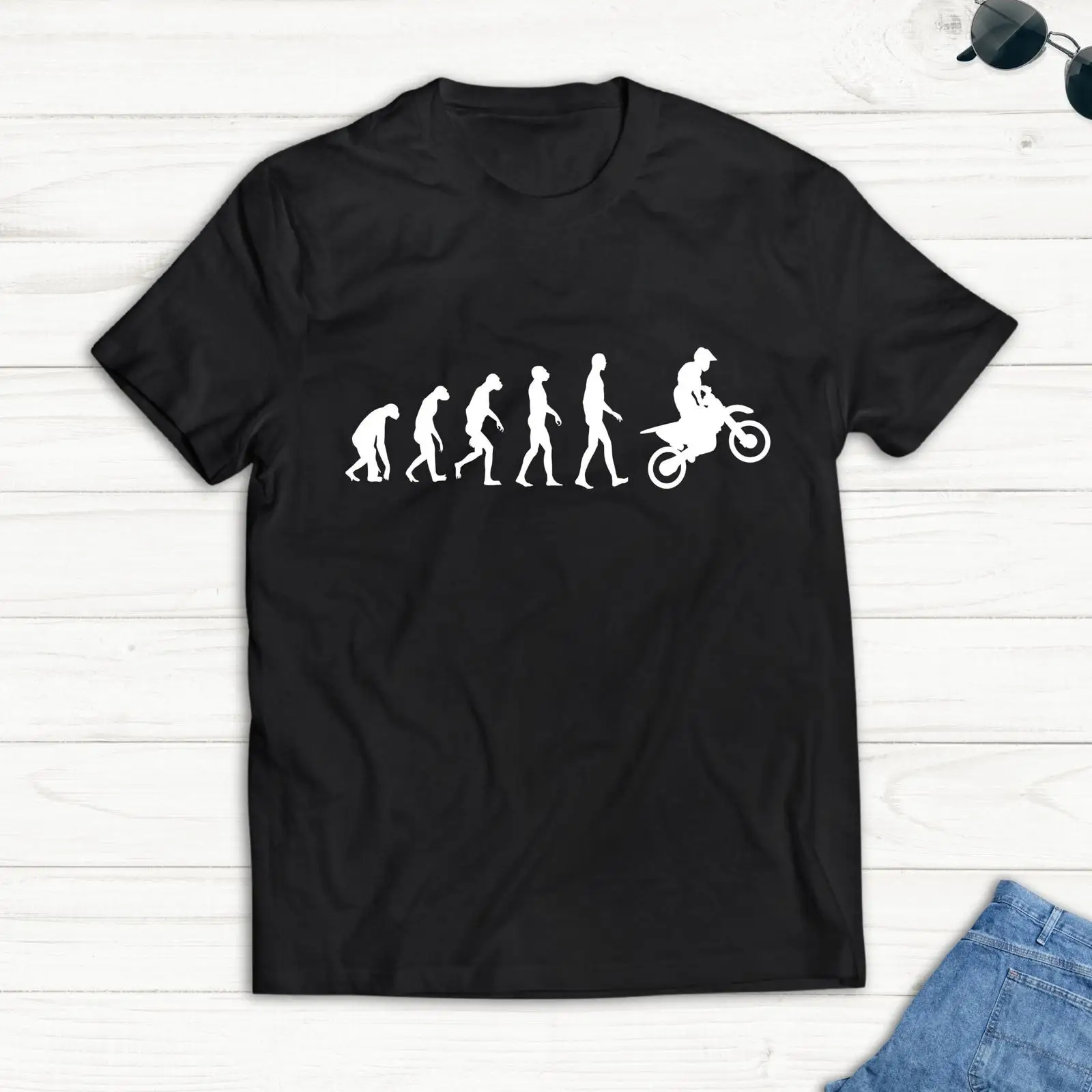 Motorcycle Gear Wash - Kaos Motorcross Evolution Bike Perlengkapan Balap