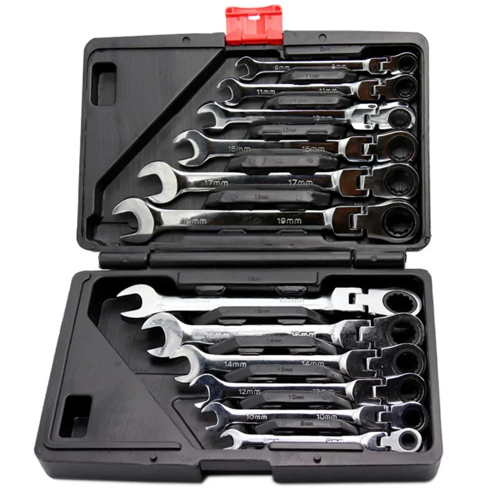Motorcycle Gear Tidy - Flex-Head kunci pas kombinasi, alat perbaikan