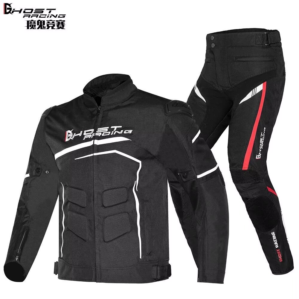 GHOST RACING Jaket Motor Pria  - Motorcycle Gear Jacket And Pants ulasan dan harga