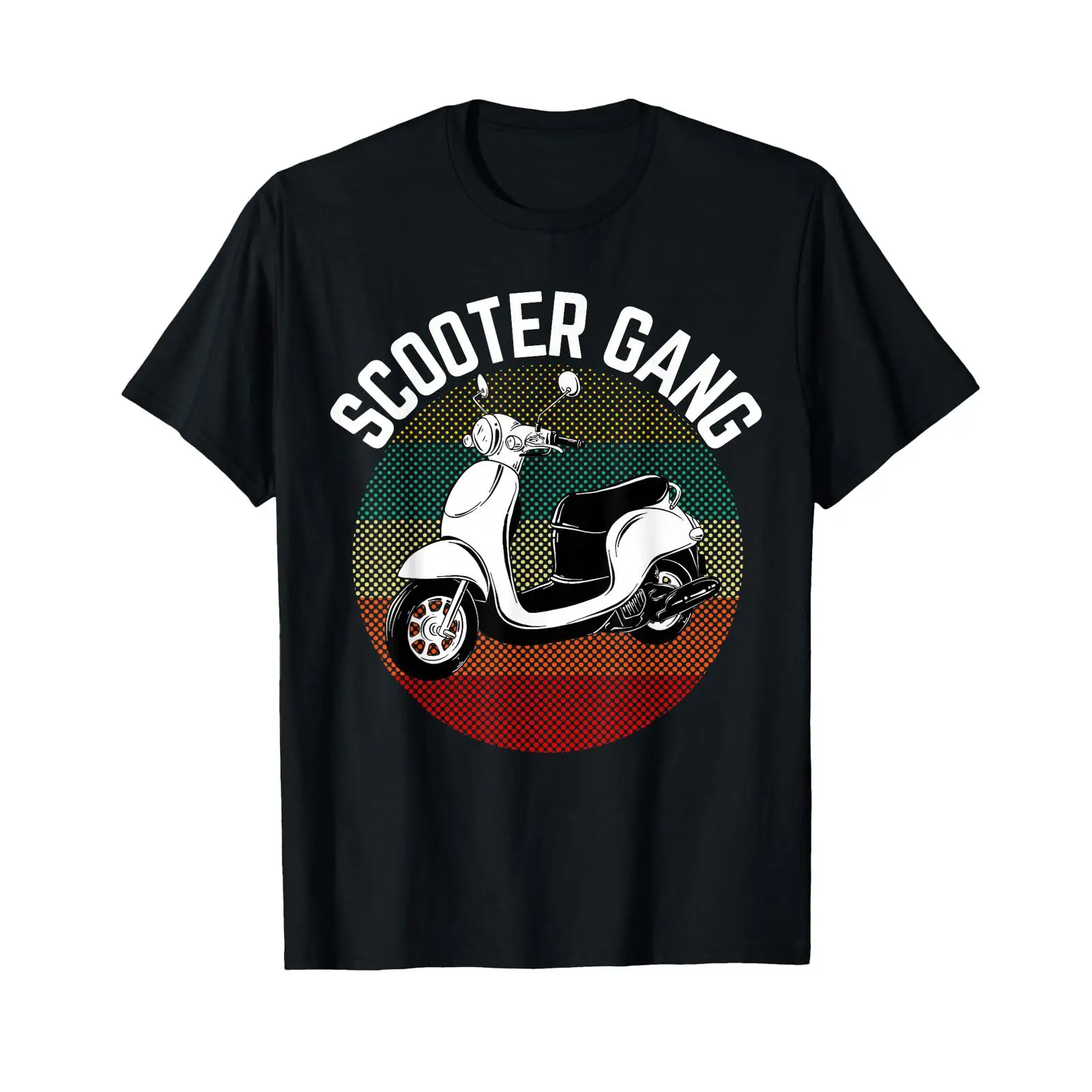 Kaos Scooter Gang Retro Vintag - Motorcycle Gear Wash ulasan dan harga