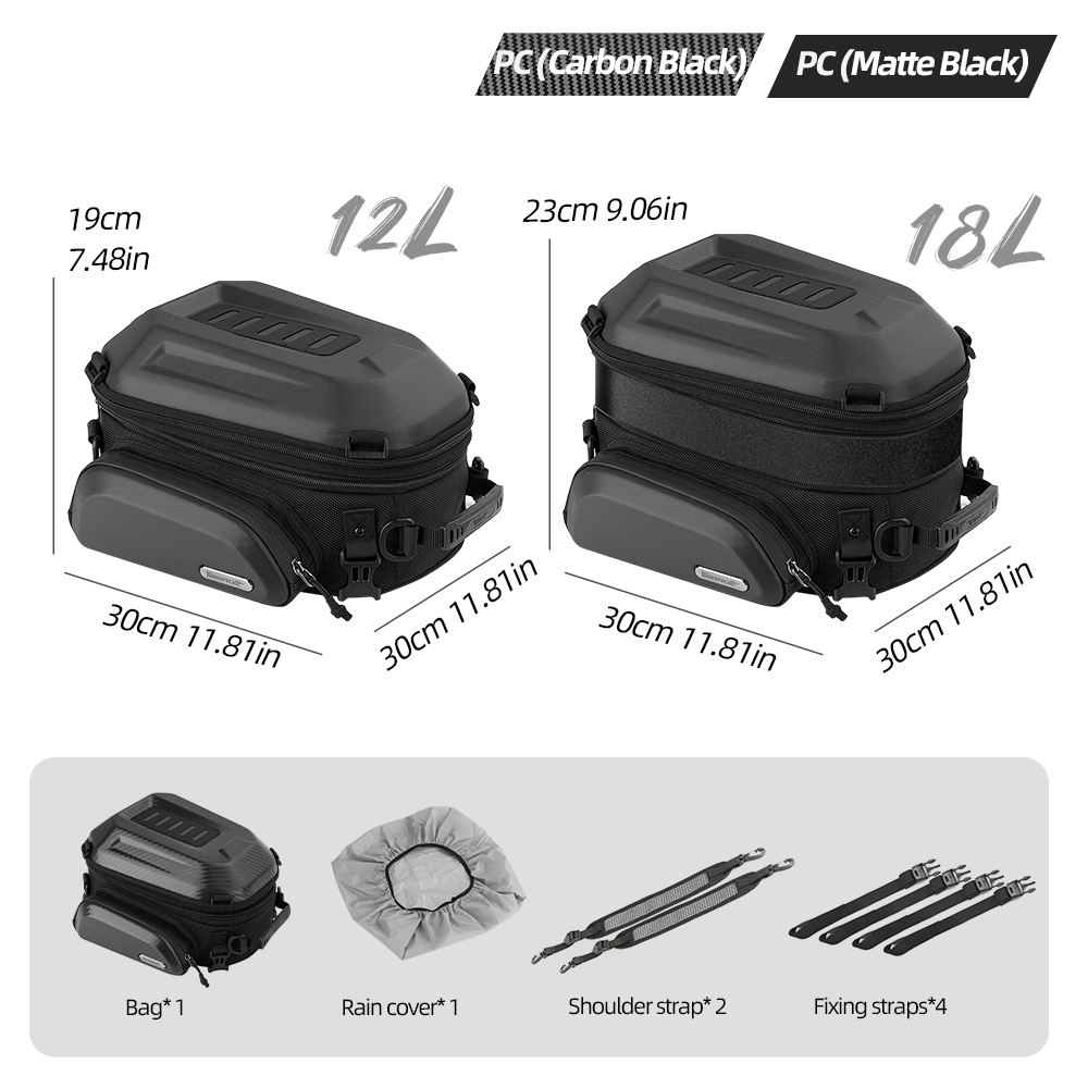 Tas Motor Belakang Rhinowalk,  - Motorcycle Gear Bag ulasan dan harga