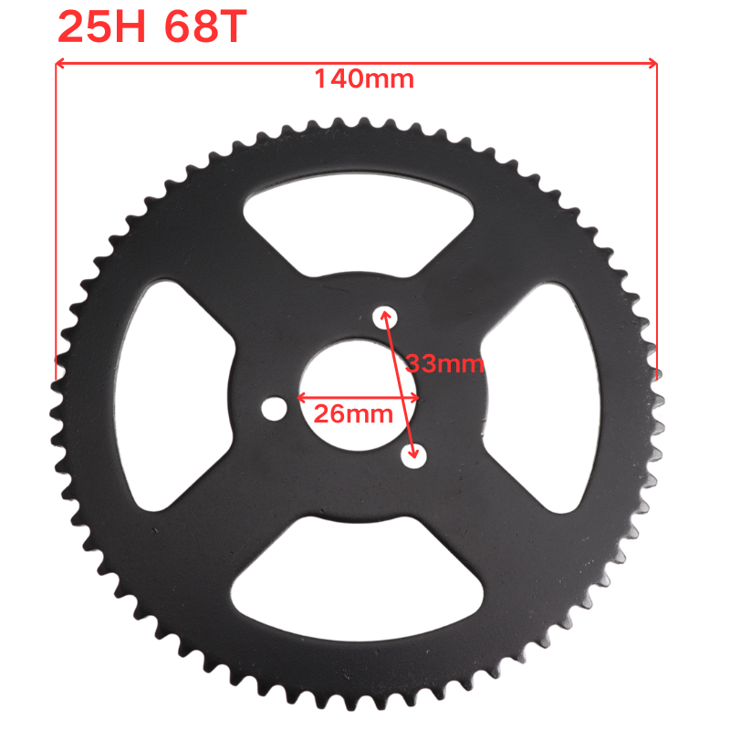 Rantai 25H 138 Link dengan Gea - Motorcycle Gear Tidy ulasan dan harga