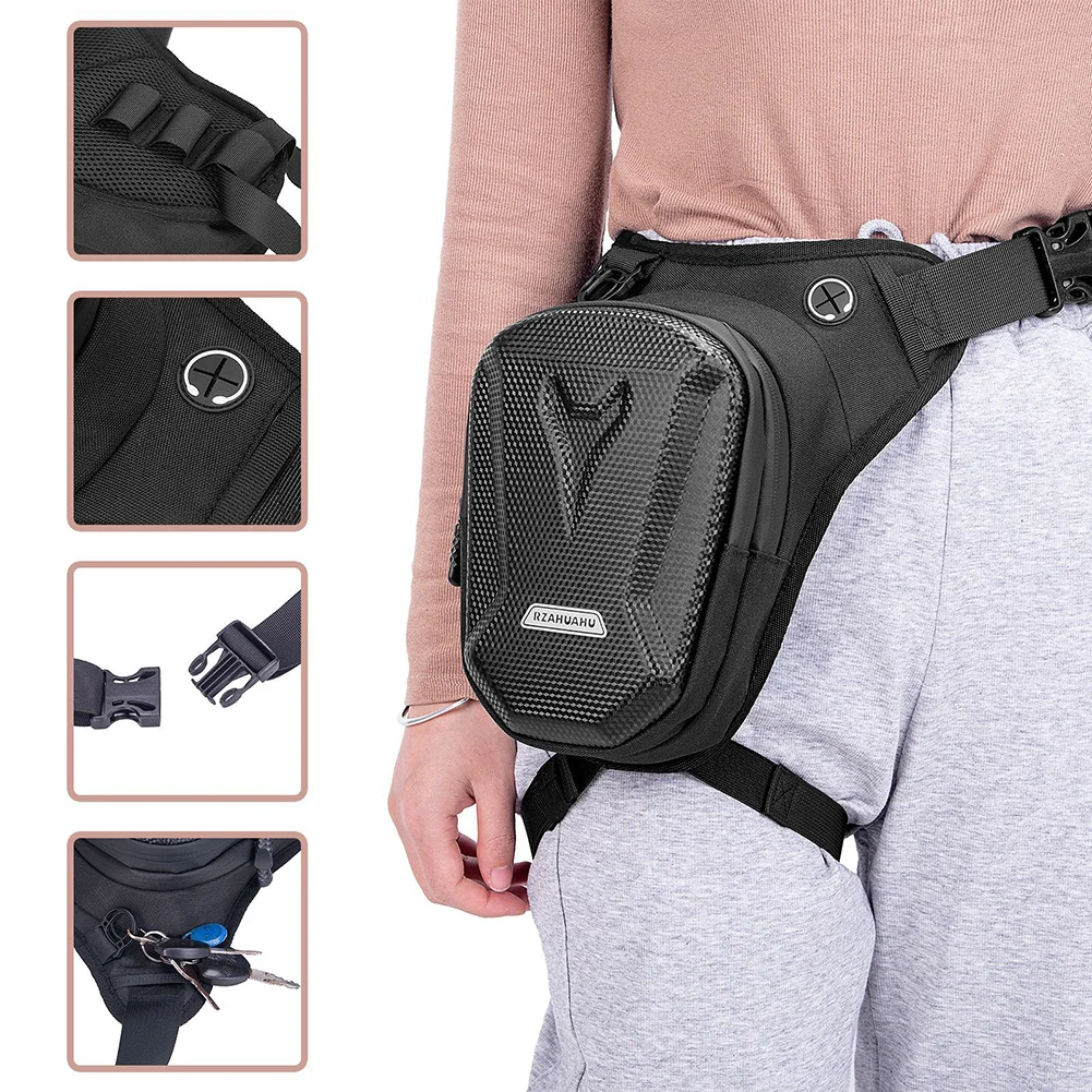 Tas kaki pinggang Drop sepeda  - Motorcycle Gear Bag ulasan dan harga