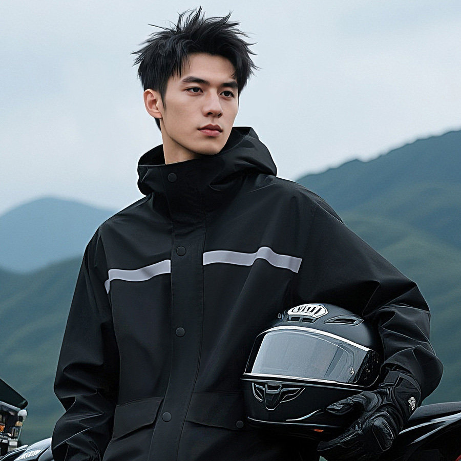 Jas Hujan Terpisah Anti Air de - Motorcycle Gear Jacket And Pants ulasan dan harga